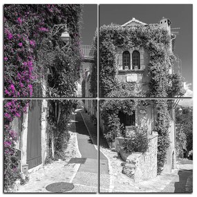 Obraz na plátne - Krásna architektúra v Provence - štvorec 3236QE (100x100 cm)