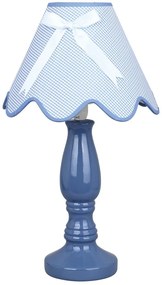 Candellux LOLA Stolná lampa 1X40W E14 Blue 41-04710