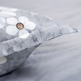 SATÉNOVÉ OBLIEČKY LUXURY SOLARA 200X220 CM, 2KS 70X80 CM KVETY