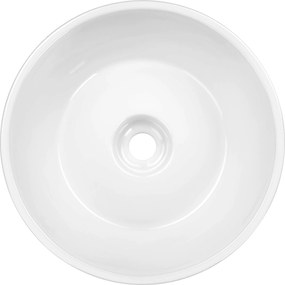 Deante MIRAN keramické umývadlo na dosku (pultové) ⌀ 45 cm