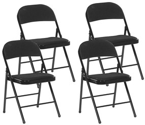 Set 4 ks. jedálenských stoličiek SARPO (čierna). Vlastná spoľahlivá doprava až k Vám domov. 1023164