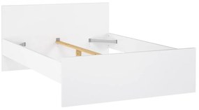 Biela dvojlôžková posteľ 140x190 cm Naia – Tvilum