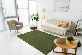 Lano - koberce a trávy Kusový koberec Nano Smart 591 zelený - 400x500 cm