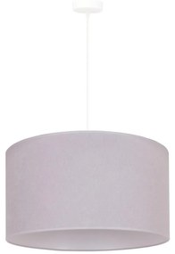 Duolla - Luster na lanku BRISTOL 1xE27/40W/230V pr. 45 cm šedá