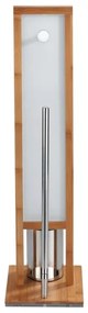 WENKO 24391100 - WC kefa RIVALTA 18x70 cm hnedá/biela/čierna