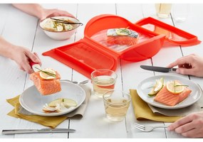 Silikónová nádoba na varenie v pare – Lékué