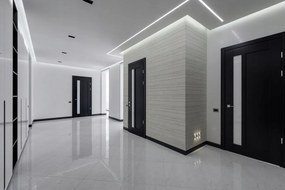 BERGE LED eloxovaný hliníkový profil zapustený 2m - sada