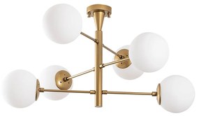 Závesné svietidlo Arge zlaté