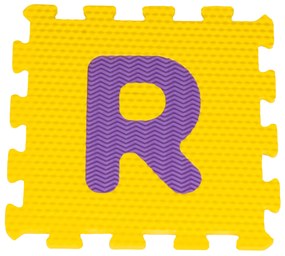 RAMIZ Senzorická podložka s 26 abecednými puzzle pre deti 10 m+ odnímateľné písmená