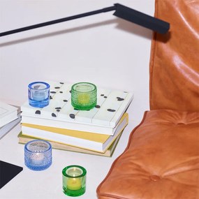 Svietnik Kastehelmi, modrý aqua