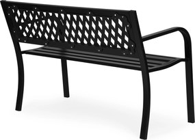 MultiGarden Záhradná lavička s ažurovým operadlom 120x50 cm MultiGarden