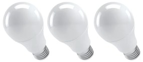 Súprava 3 LED žiaroviek EMOS Classic A60 Warm White, 13,2W E27