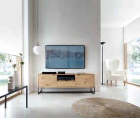 TV stolík VENICE Dub Artisan 153 cm