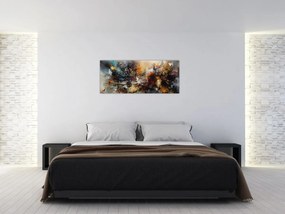 Obraz - Abstraktná grafika (120x50 cm)