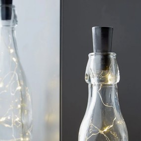 BOTTLE LIGHT LED Zátka na fľašu svetlo teplé - biela