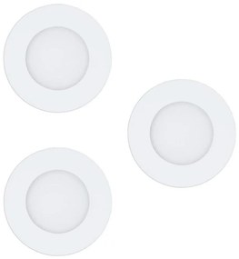 Eglo 78195 - SADA 3x LED podhľadové svietidlo FUEVA LED/2,7W/230V