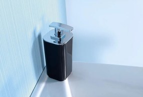 Gedy SEVENTY dávkovač mydla na postavenie, čierna 638214