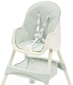 Baby Mix Jedálenská stolička Nora zelená, 51 x 43 x 27 cm