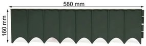 Garden Fence záhradný lem zelená, 10 ks