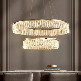 Toolight Toolight, LED stropné svietidlo, 72W, 3500lm, APP1750-CP, zlatá, OSW-04047
