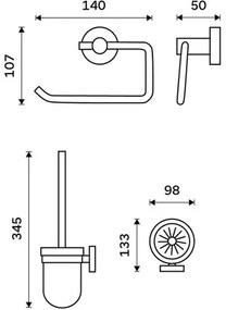 WC sada Nimco Unix UN set-94WN-26