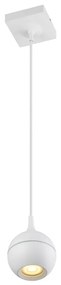 Lucide 09438/01/31 - Luster na lanku FAVORI 1xGU10/50W/230V IP44 biela