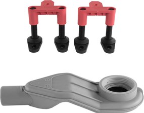 Rea Neox Superflow, odtokový žľab 60cm, brúsená oceľ, REA-G2705