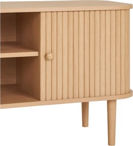 TV stolík v dekore borovice v prírodnej farbe 113x51,5x40 cm Nikko – House Nordic