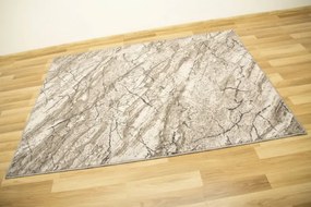 Metrážny koberec Aqua Marble 19 mramor sivý
