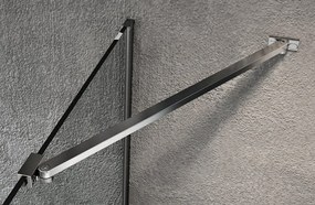 Gelco Gelco, VARIO CHROME jednodielna sprchová zástena na inštaláciu k stene, sklo nordic, 800 mm, GX1580-05