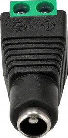 Sada konektorov DC 2,1 x 5,5 na pripojenie LED pásikov k napájaciemu zdroju