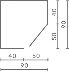 Rohová šatníková skriňa Planet, dub/biela/modrá