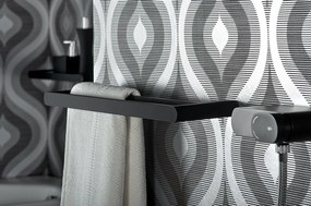Erga Futura, toaletná WC kefa, čierna matná, ERG-02958