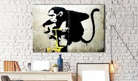 Obraz - Monkey Detonator by Banksy Veľkosť: 60x40, Verzia: Premium Print