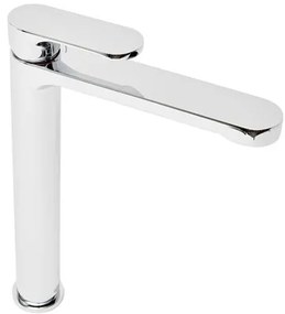 Vysoká umývadlová batéria SAT Fusion bez výpuste chróm SATBSFU285CP, 1 ks