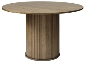 NOLA JEDÁLENSKÝ STÔL - Ø120 cm smoked oak