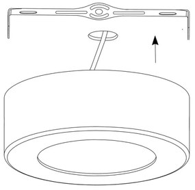 Eglo 98559 - LED RGB stmievateľné stropné svietidlo FUEVA-C LED/21W/230V