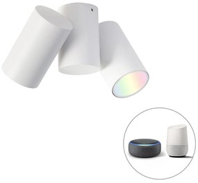 Inteligentné bodové svetlo biele nastaviteľné vrátane 2 Wifi GU10 - Michael
