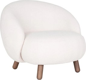 Biele kreslo Savona - House Nordic