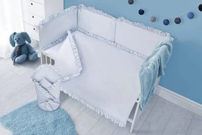 BELISIMA 6-dielne posteľné obliečky Belisima PURE 90/120 blue