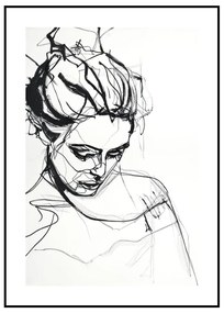 Obraz 50x70 cm Silhouette – Malerifabrikken