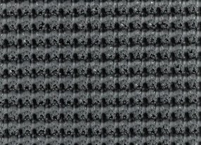 Koberce Breno Čistiaca zóna EASY TURF 71 - Dark Grey, šíře role 90 cm, sivá