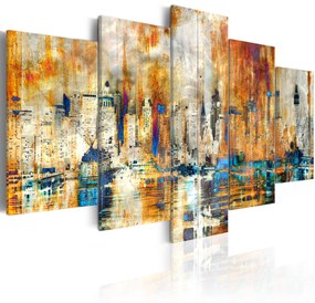 Artgeist Obraz - Memory of the City Veľkosť: 100x50, Verzia: Premium Print