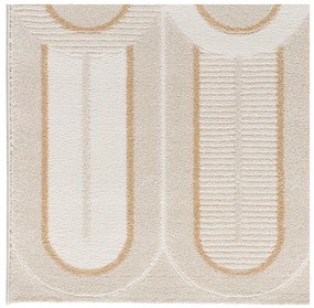 Krémový koberec 200x290 cm Flora – Universal