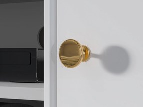 TV STOLÍK BELLINI BIELY VYSOKÝ LESK 160 cm