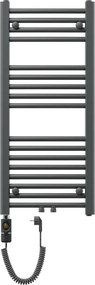 Mexen Ares, elektrické vykurovacie teleso 900 x 400 mm, 300 W, antracitová, W102-0900-400-2300-66