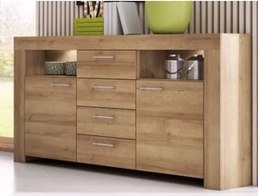 Široká komoda Sky, dub riviera%