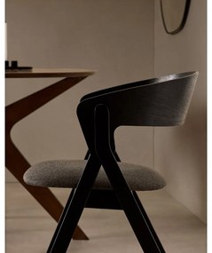 Čierna jedálenská stolička Godia – Kave Home