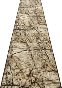 Protišmykový behúň Grain 17 hnedý / béžový