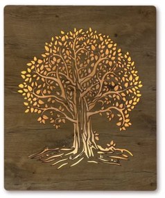 Obraz Strom lipa na batériu